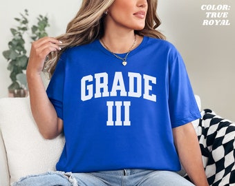 Third Grade Teacher Shirt, Minimalist 3rd Grade Teacher Shirt, 3rd Grade T-Shirt, Third Grade T-shirt, Back to school, Teacher Appreciation
