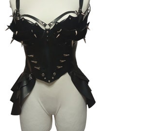 Dragon latex corset