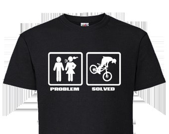 Downhill Problem - solved , T-Shirt schwarz / black