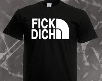 Fick Dich Parody, T-Shirt schwarz / black S- XXL