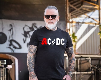 Altrocker Apotheken ACDC T Shirt Vatertag Geschenk Hardrock Metal Rock , T-Shirt schwarz  black Altherren Opa Geburtstagsgeschenk Geburtstag