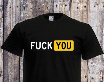 Funny Fuck You - Pornhub Shirt - Etsy Sweden