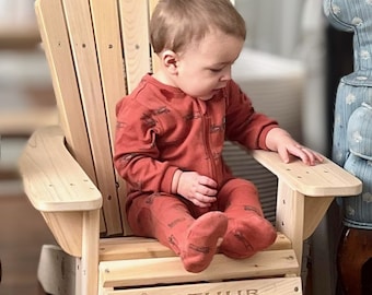 Chaise Adirondack personnalisée pour enfant. chaise pour enfant. children's chair adirondack