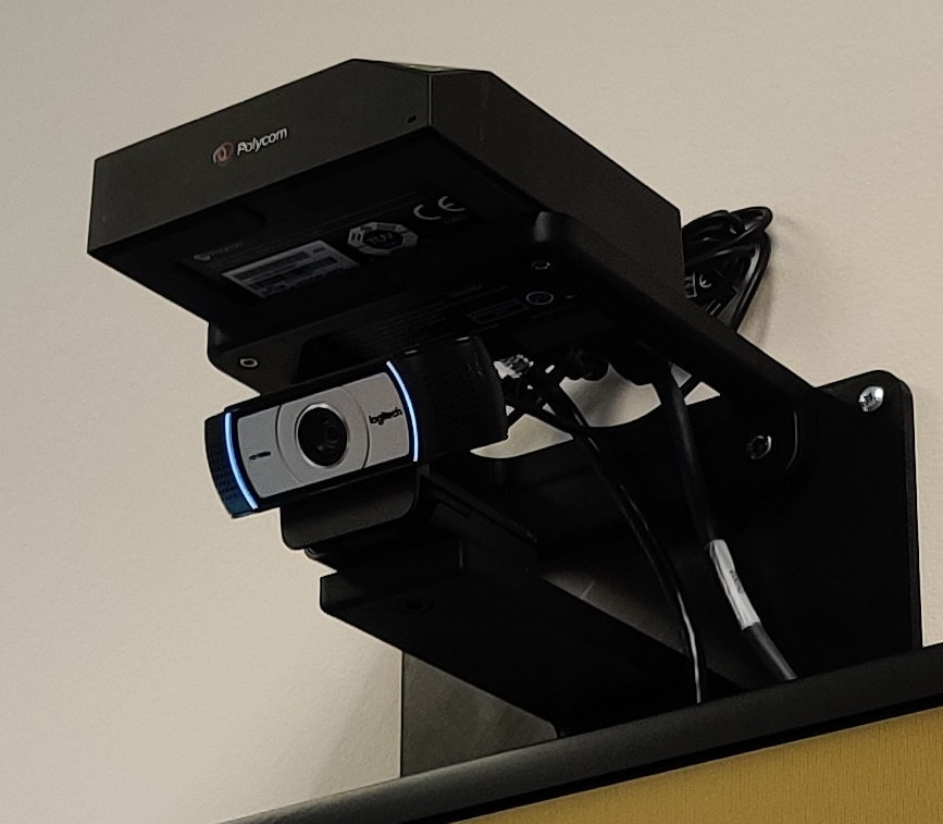 Polycom Small Box Polycom Conference Room Camera and Box Mount, Visual, Realpresense 8800 ...