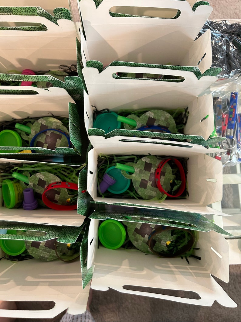 Bluey Birthday Party Favor Box customizable Etsy