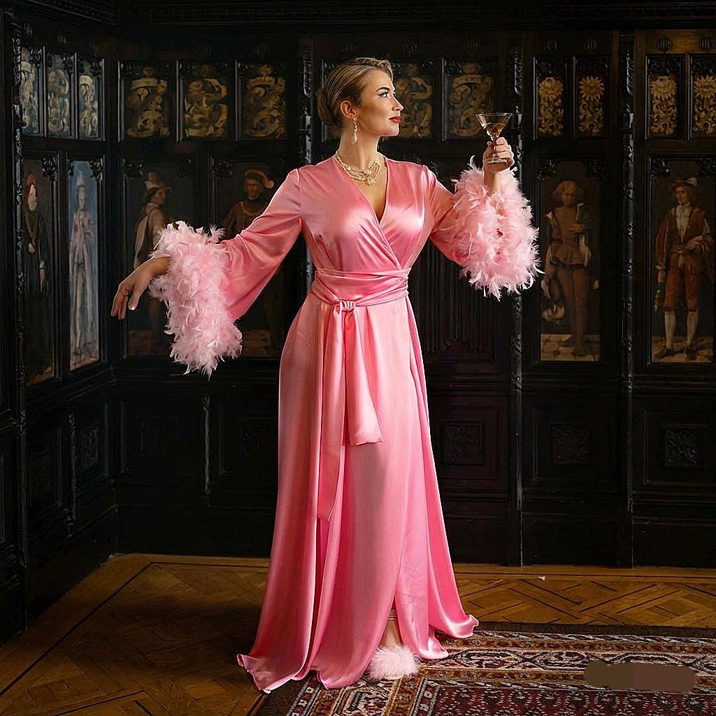 Pink Dressing Gown