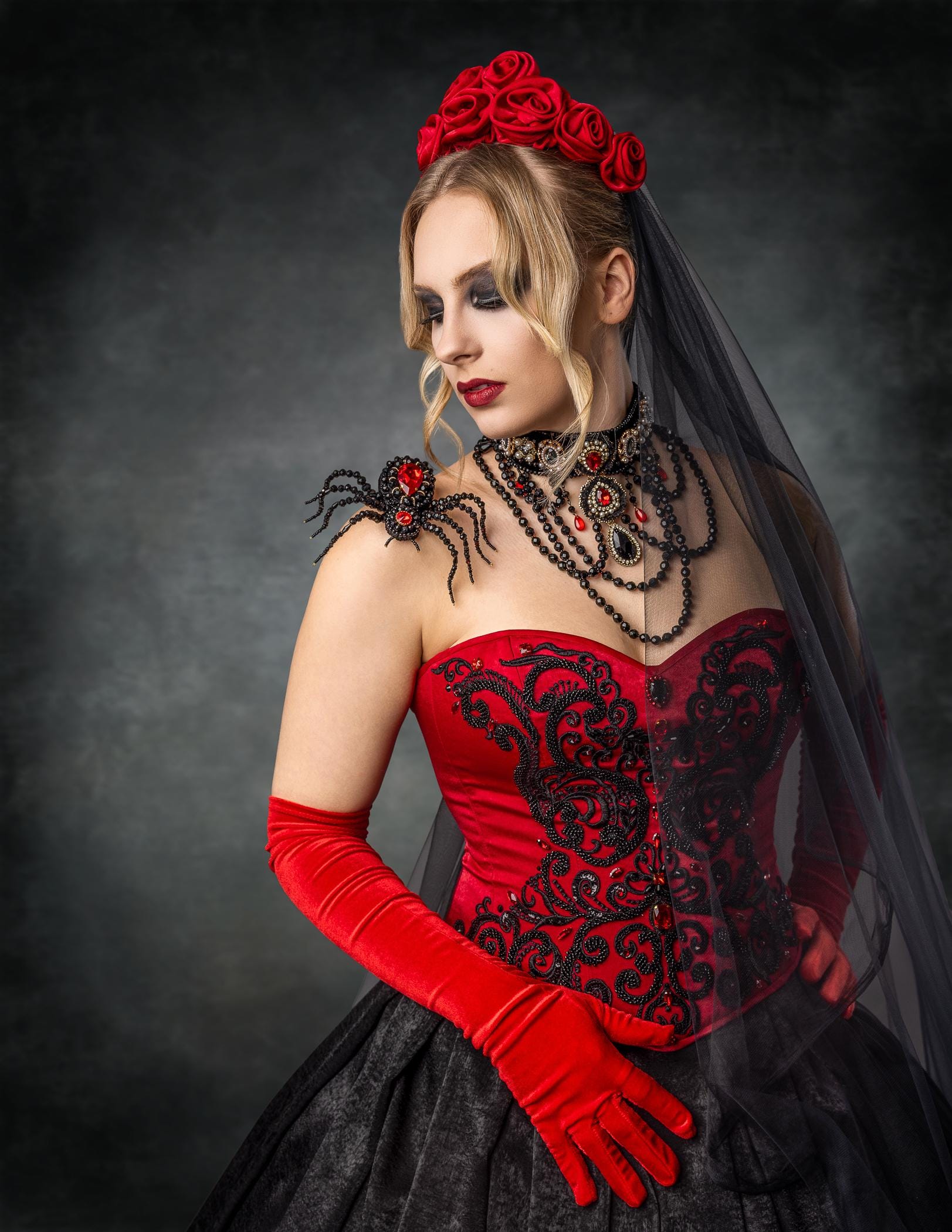 fitted lace wedding dress Amazon.com: Women Cute Red Gothic Style Y2k Corset Tutu Birthday Mini Dress:  Clothing, Shoes & Jewelry main image 1