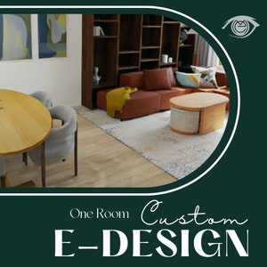 Virtual Interior Design | Custom Interior Design Service | E-Design | Decorating | Virtual Design | Custom Floor Plan | Layout | Home Decor