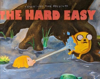 The Hard Easy - Adventure Time Ölgemälde