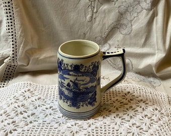 Delfts Blue Heineken mug from the 1970s