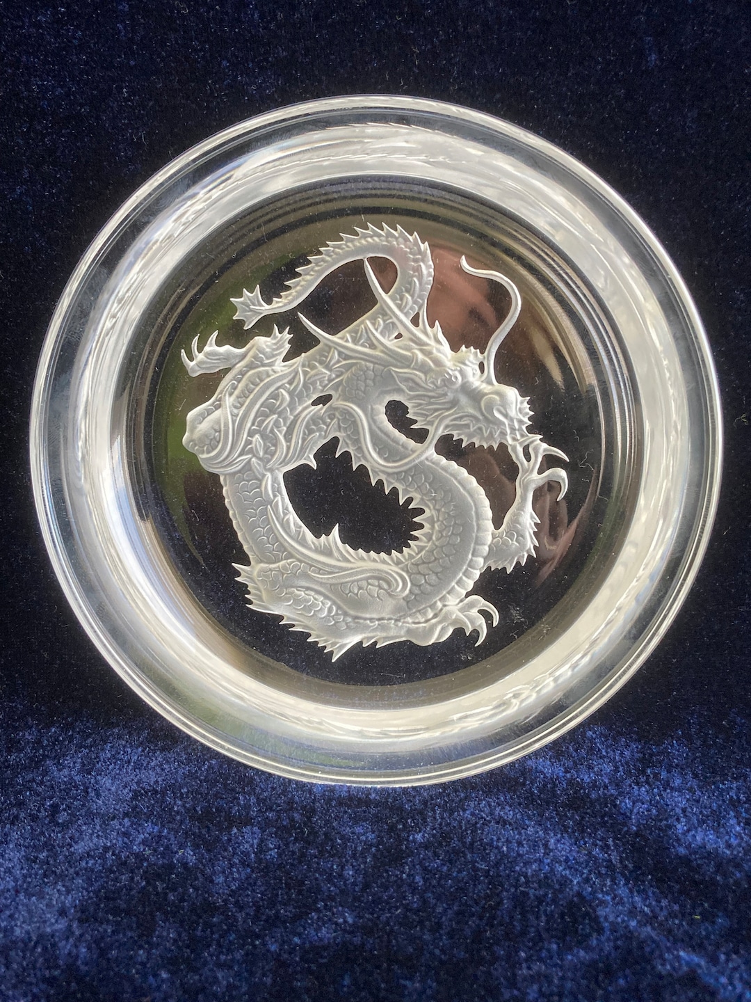 HOYA 和彫りドラゴンボウル - Etsy 日本