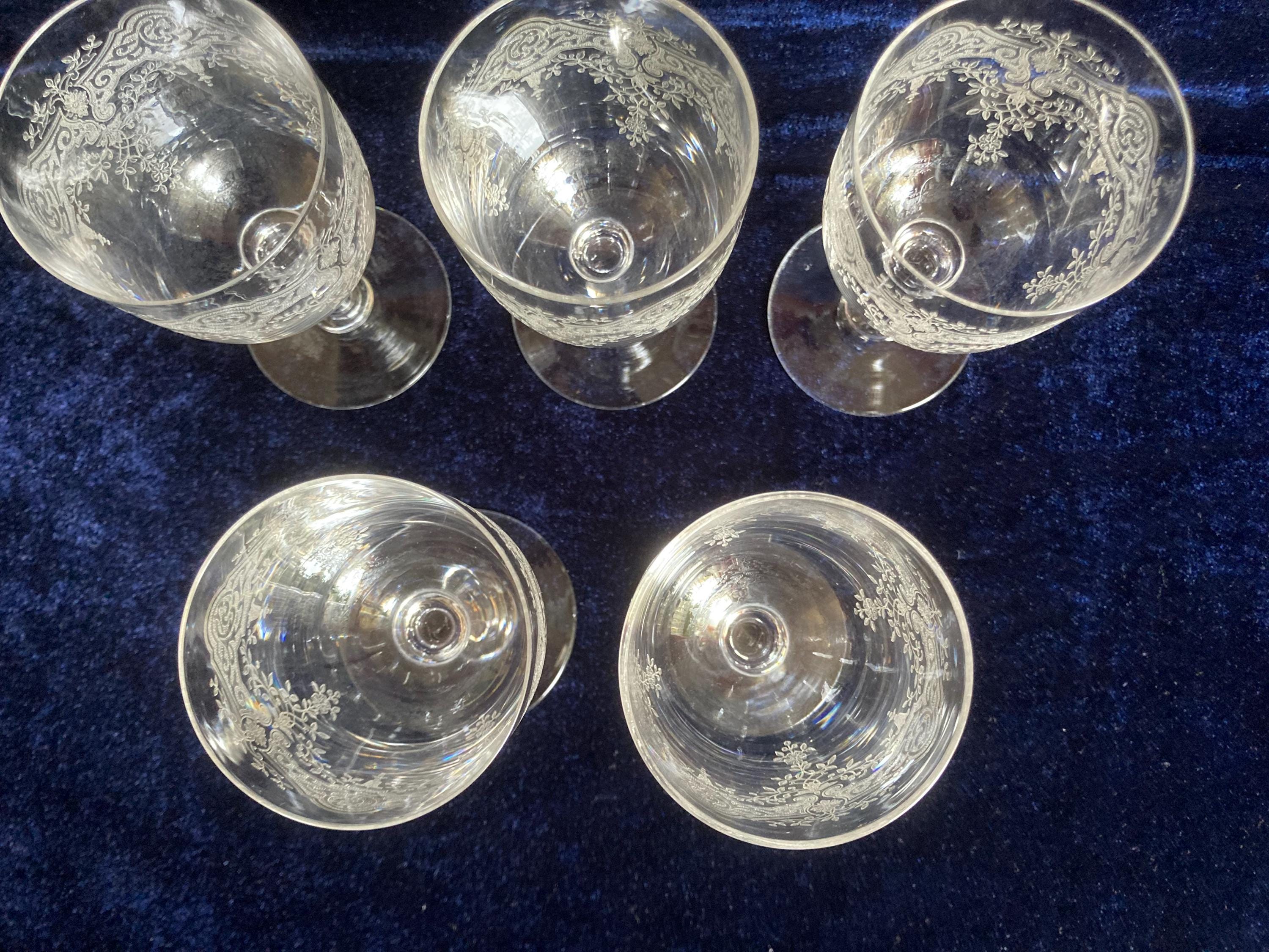 フランス オ—ルドバカラ ワイングラス 「メディシス」 フランス オ—ルドバカラ ワイングラス 「メディシス」