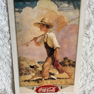 Coca Cola Fishing - Etsy Canada