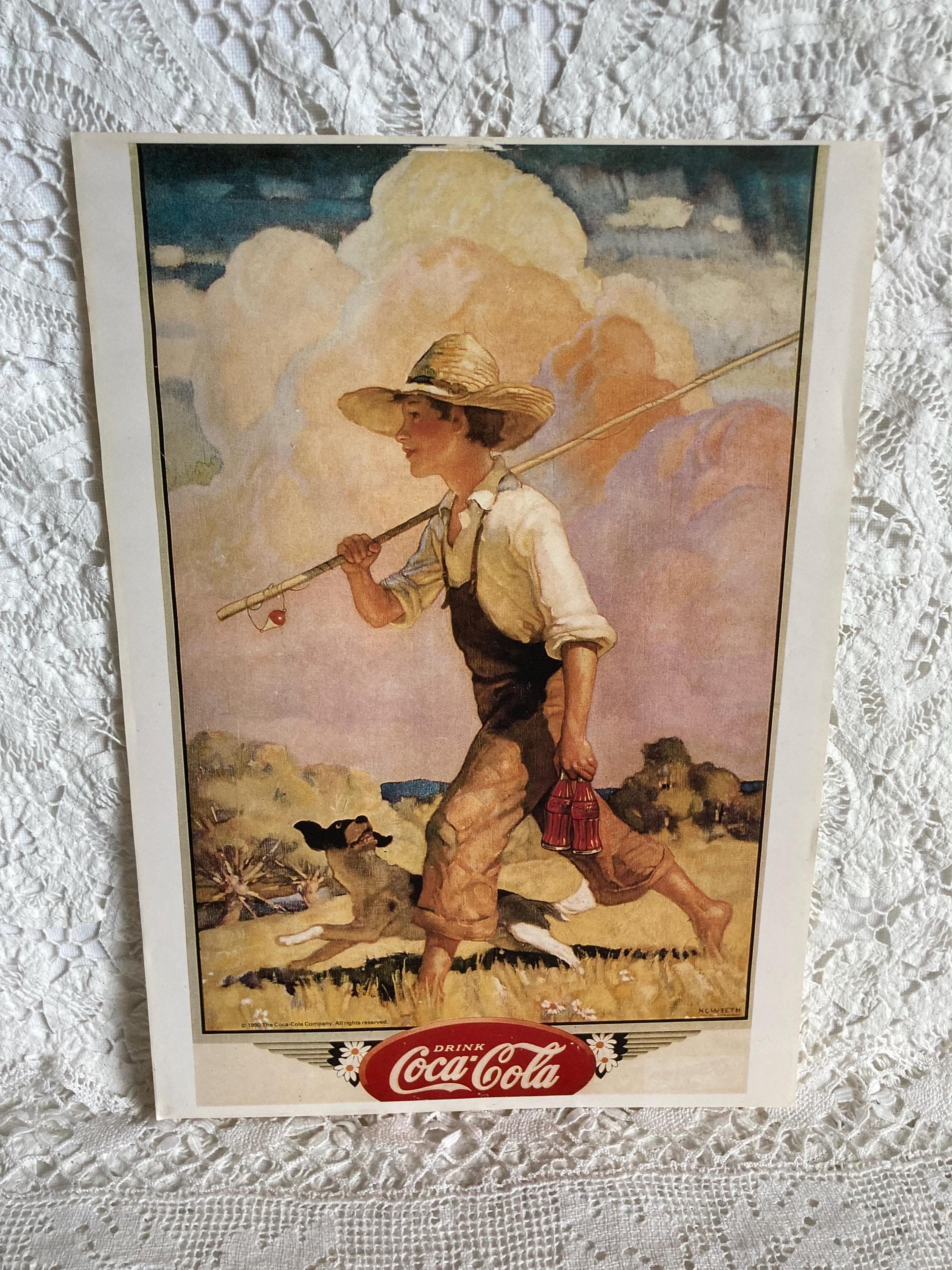 Norman Rockwell Boy Fishing - Etsy
