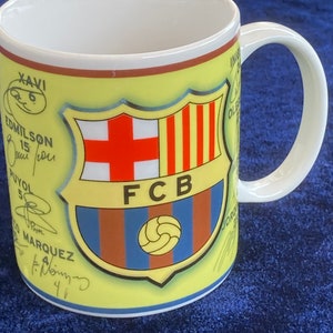 FCB Barcelona mug Spain Football team