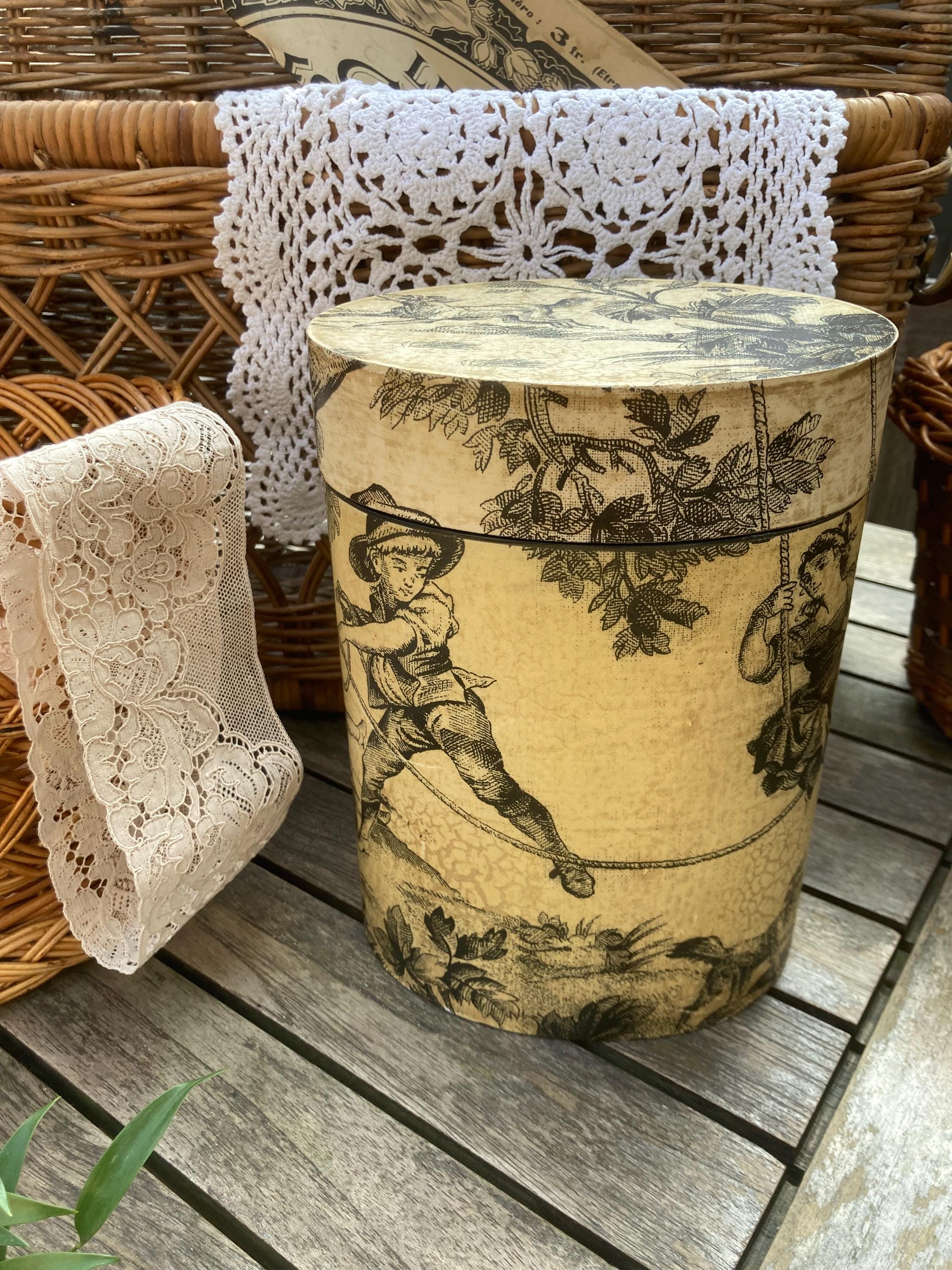 Toile De Jouy Box - Etsy