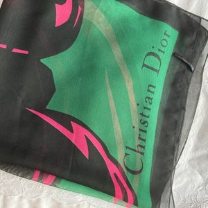 Poison Christian Dior scarf 68x68cm