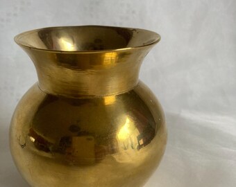 Vintage Lota Topf, Vase aus Nepal. Um 1940-1950