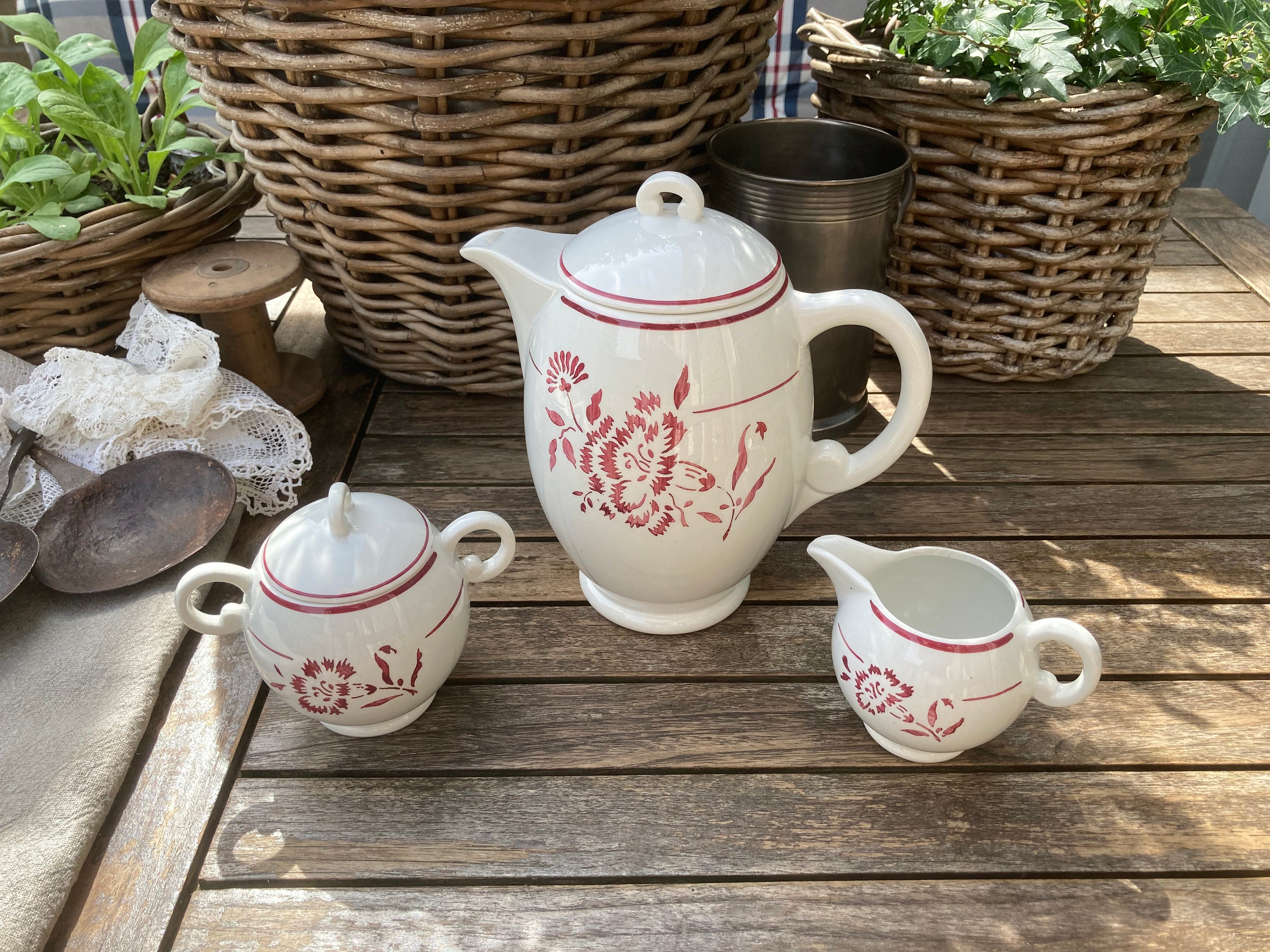 Lunéville pot - Etsy 日本