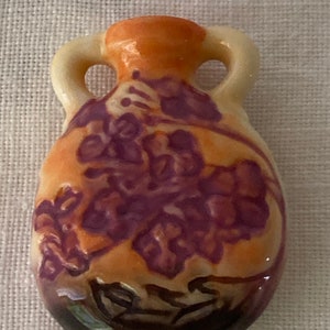 France D&#39;apres Emile Galle Nancy Miniatur Vase