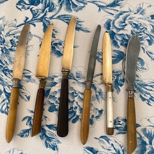 Antique knives collection 6pcs.