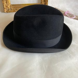 Vintage English Moores London Fedora Hat