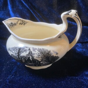 Royal Venton John Steventon & Sons Burslem creamer. A rider
