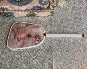 Vintage Vanity Item French Hand Mirror