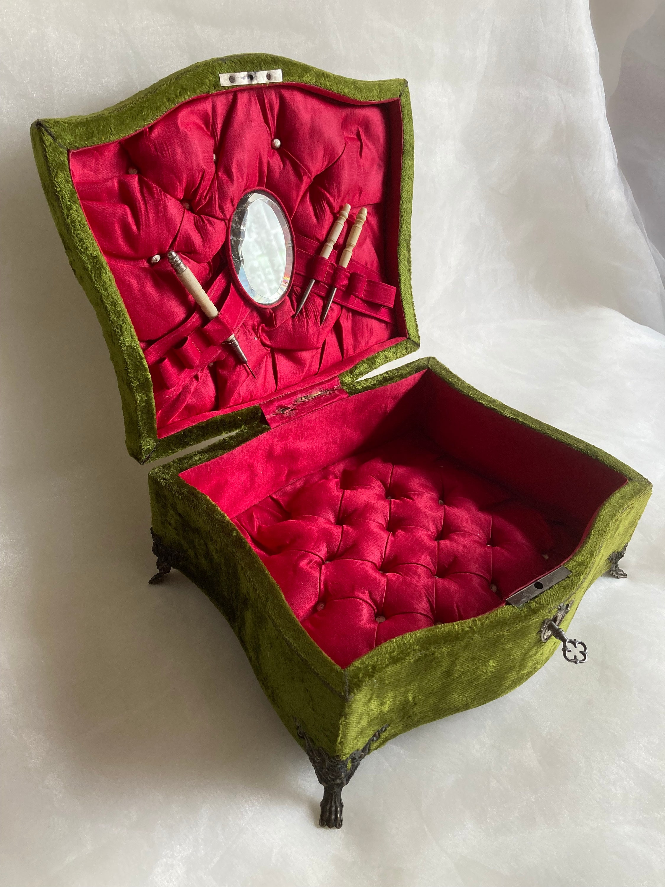 VELVET JEWELLERY BOX MICRO PINE VELVET JEWELLERY BOX MICRO PINE