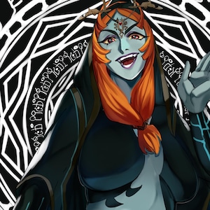 Midna Mini Print