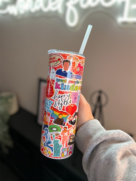 HS Insulated Metal Tumbler | Stainless Steel Tumbler | Music Fan Cup