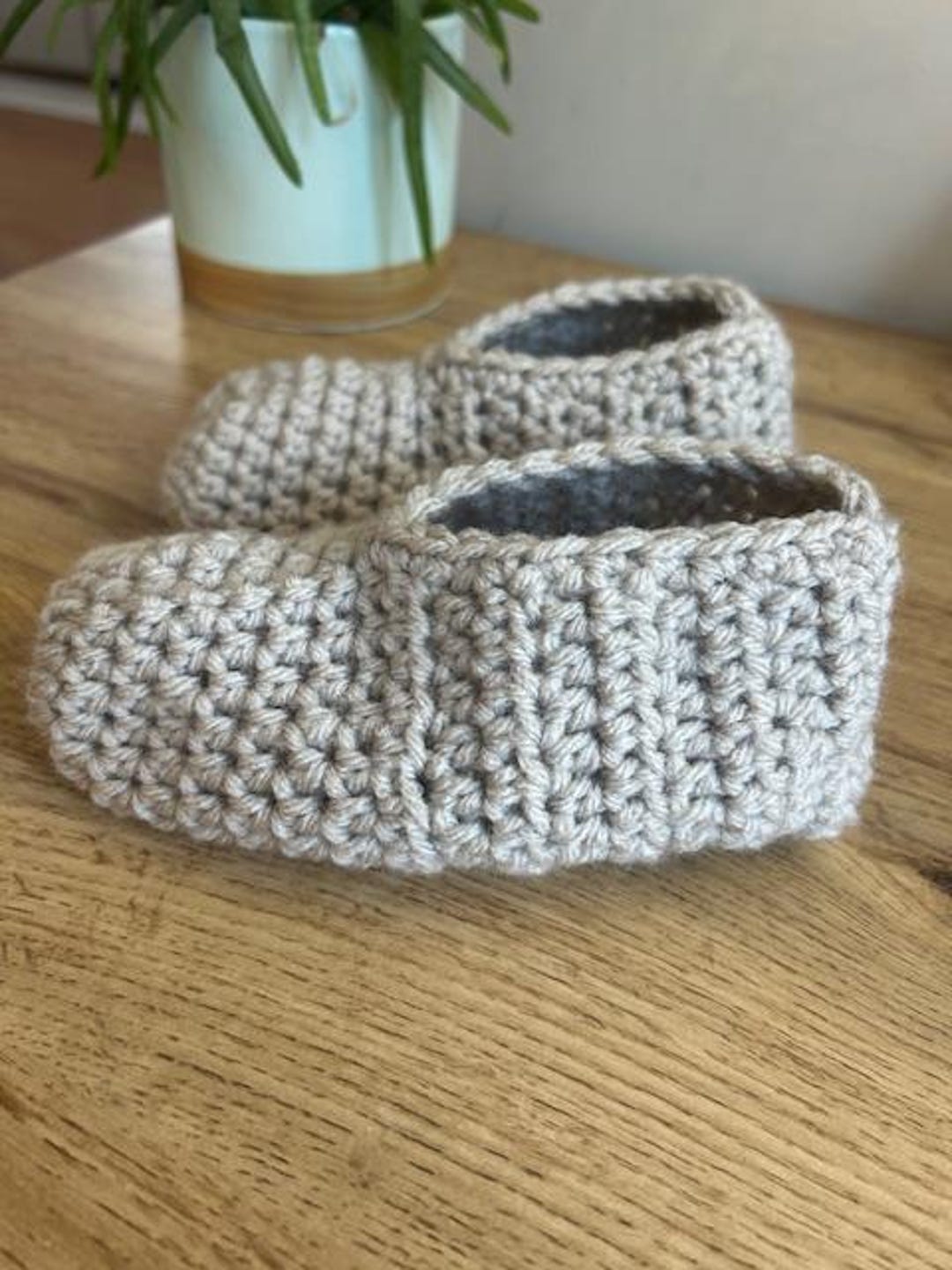 Gorro Pantuflas Al Crochet Para NiÃ±os Lana Pantunflas Crochet NiÃ