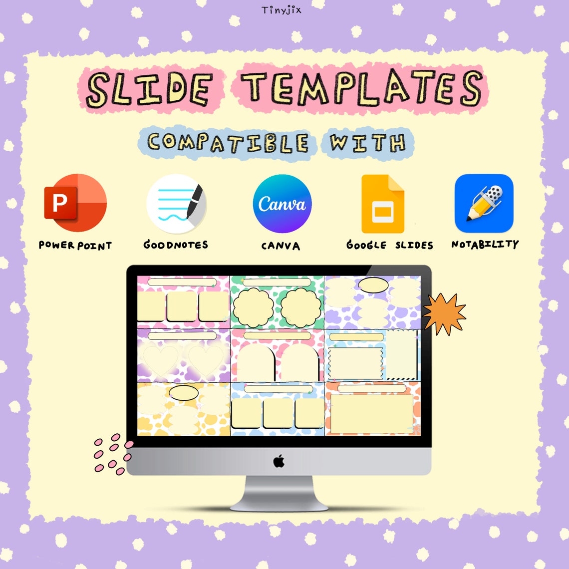 36 Cute Slide Templates powerpoint Template google Slide class Slide kawaii Slide Template 36 Cute Slide Templates powerpoint Template google Slide class Slide kawaii Slide Template