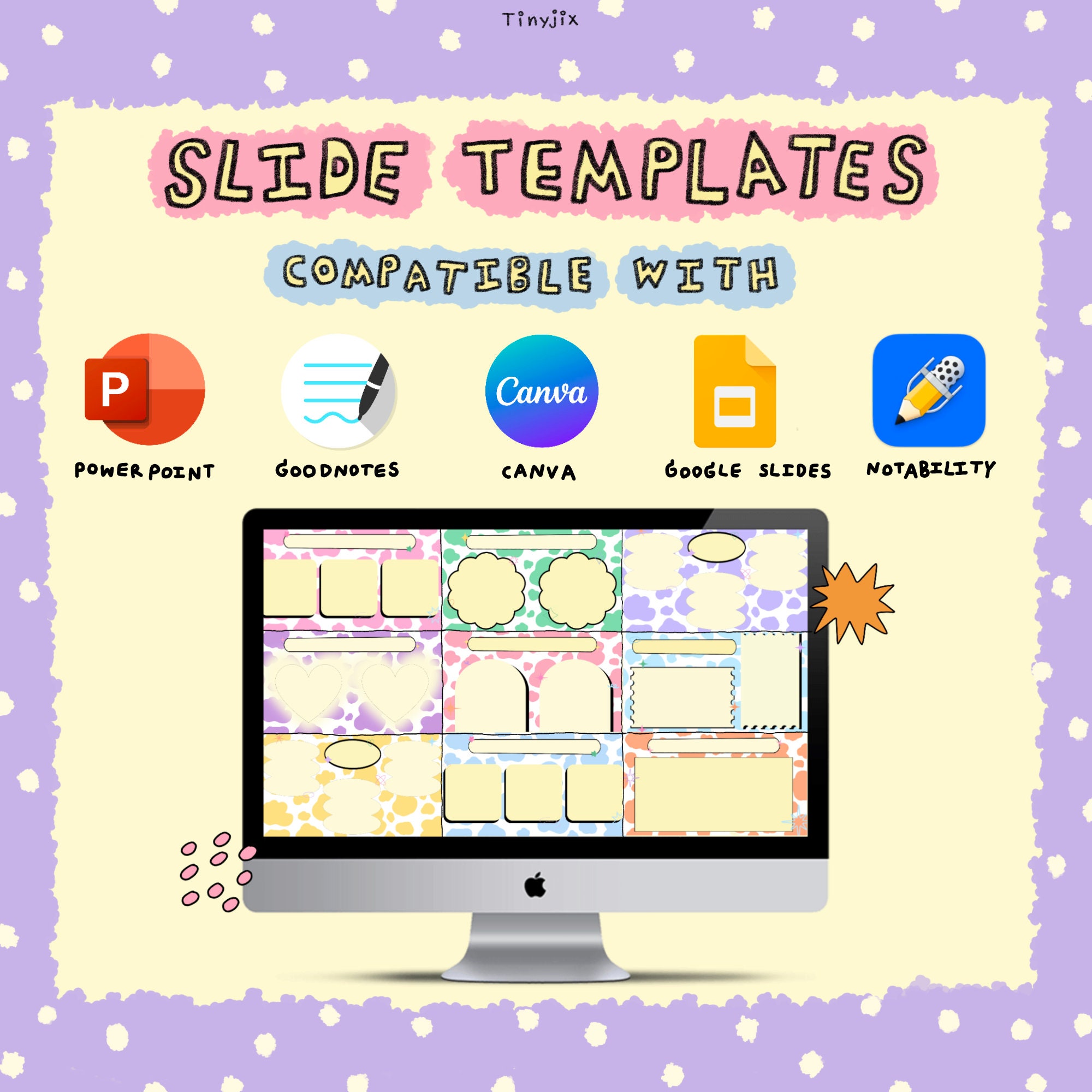 36 Cute Slide Templates powerpoint Template google Slide class Slide kawaii Slide Template 36 Cute Slide Templates powerpoint Template google Slide class Slide kawaii Slide Template