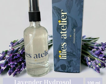 Lavendelwasser Hydrosol Reiner Natürlicher Dampf Destilliertes Blumenwasser Reinigender Toner / Feuchtigkeitsspendender Gesichtshaut-Körper-Toner / Antibakterielle Hautpflege