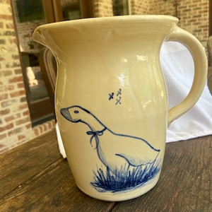 Ceramic Goose Pitcher
