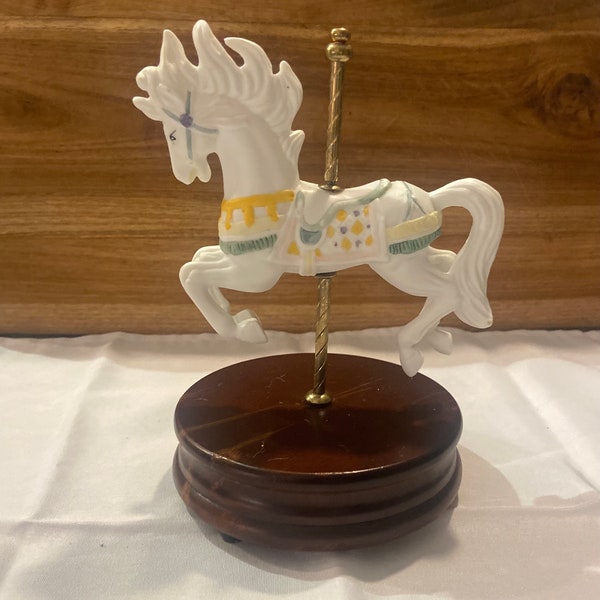 Musical Carousel Horse