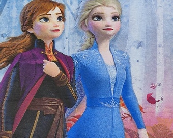 Frozen II Paper Napkins: Elsa, Anna & Olaf - Decoupage Craft Supplies (4 Single)