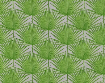 Green Palm Leaves Paper Napkins: Decoupage, Collage, Craft - Set of 4
