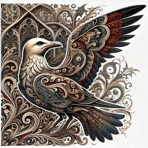 Gaviota Steampunk, papel de arroz para decoupage, álbum de recortes, página de diario basura, papel de arroz único para decoupage, material efímero, suministros para manualidades