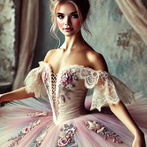 Papel de arroz para decoupage, Hermosa bailarina, 1 papel individual A4, papel de tejido de decoupage, reciclaje de muebles, papel de arroz para elaborar ARTE
