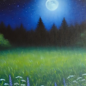 Summer Night Decoupage Rice Paper: A4 Craft Sheet
