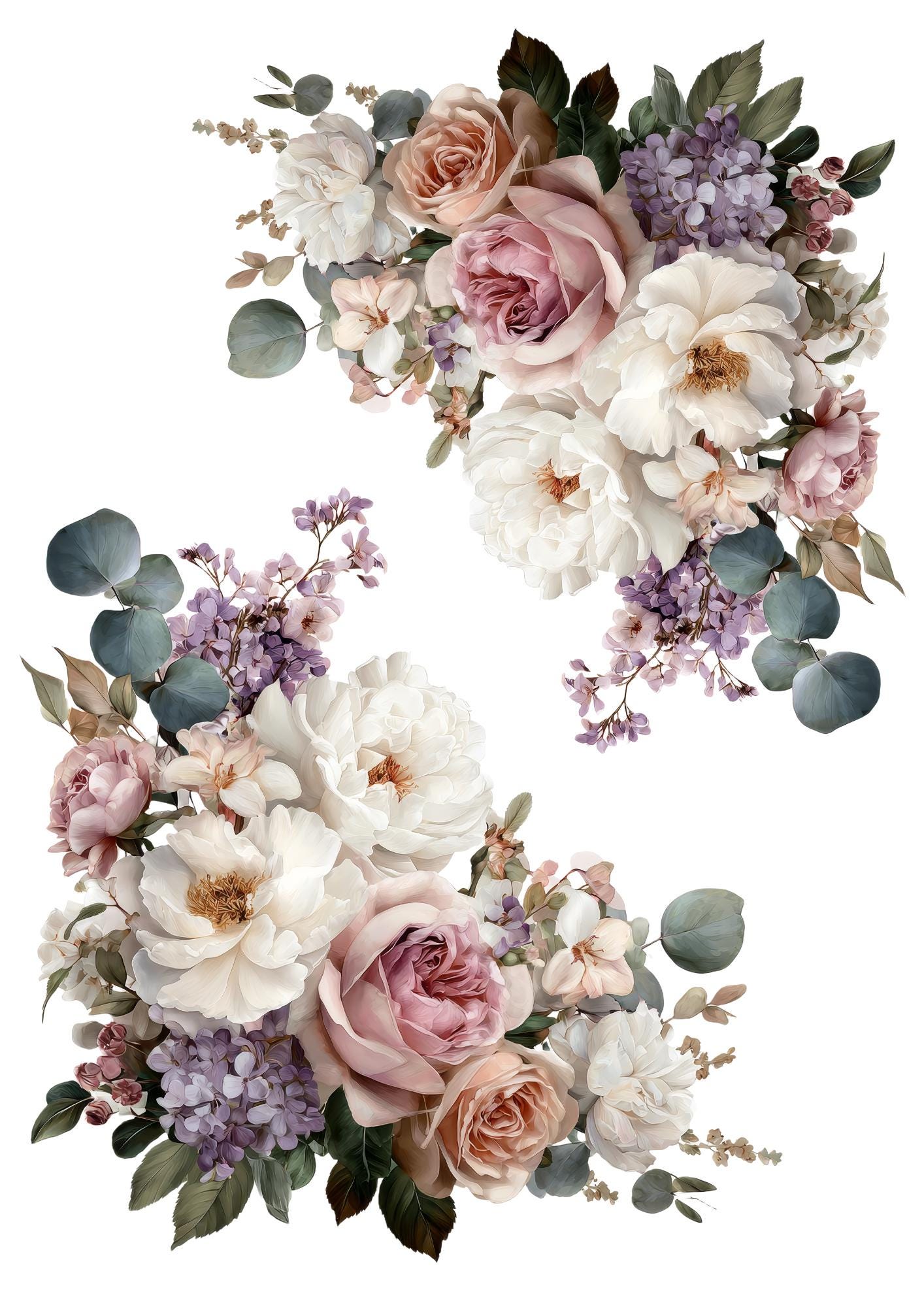 Vintage Rose Rice Paper: Floral Decoupage, Shabby Chic Scrapbooking - Etsy