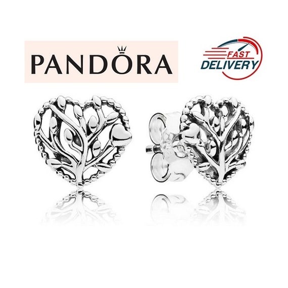 Clear White Cubic Zirconia Heart Stud Earrings