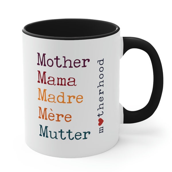 Mother Mama Madre Mere Mutter Mug, Mother's Day Coffee Mug, Mother's Day Gift, Gifts For Moms, Mom in Different Languages Mug