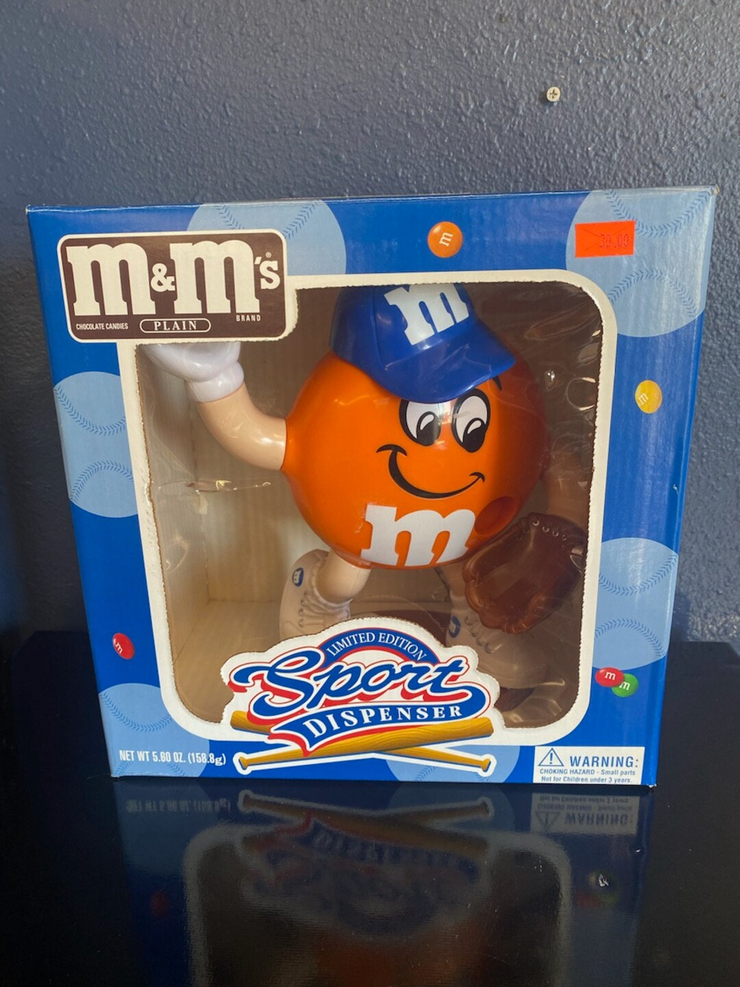 Vintage 1990s M/M Limited Edition Sport Dispenser-orange M&M - Etsy