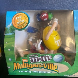 M&M's Muligan-Ville キャンディディスペンサー M&m's Mulligan-ville Candy Dispenser Golf Limited Collector's 1st