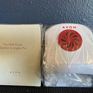 Vintage 2004 Avon PRO Nail Dryer- Battery Operated -Uses-2 &quot;AA&quot;-Batteries Not Included