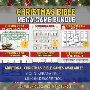 Christmas Bible Truth or Dare Game, Printable Christian Christmas ...