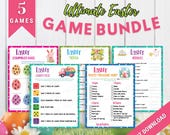 Easter Game Bundle | Printable Easter Games For Kids and Adults | Party Games and Activities | Easter Family Games | Classroom Games Bundle
